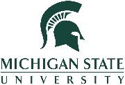 Michigan State University Department of Radiology Logo